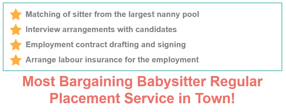 Babysitter.hk Regular Placement Service